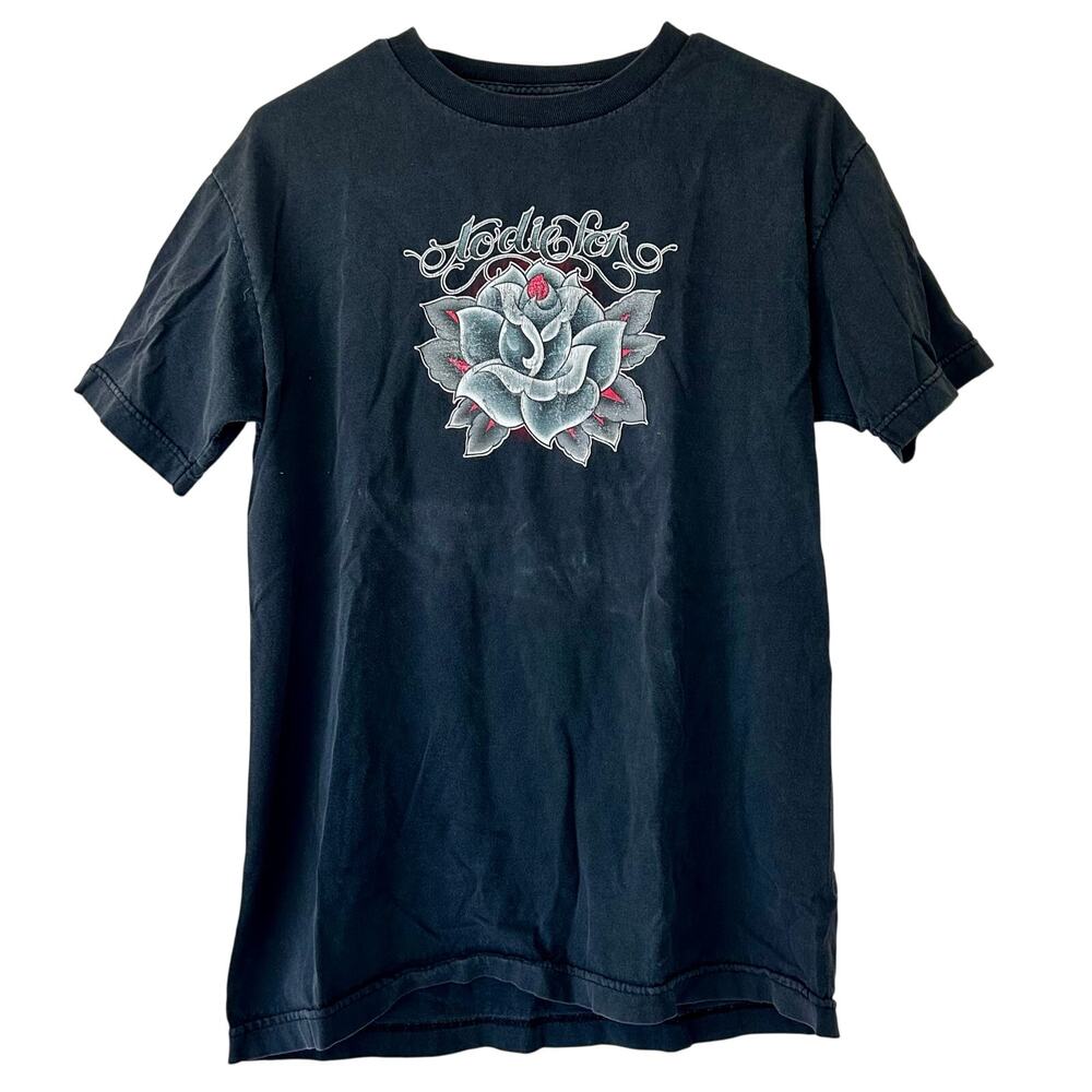 Vintage To die for T Shirt faded thrashed graphic Y2K 2000s grunge distressed S